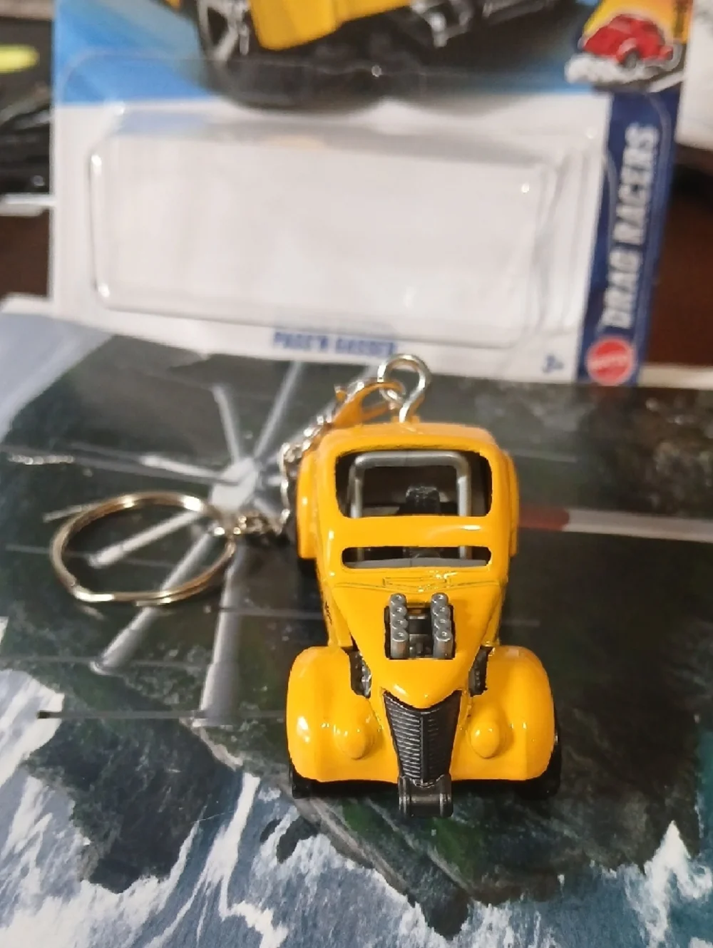 Hot Wheels collectible keychain
